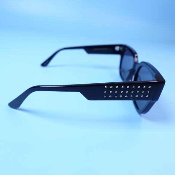 Rebecca Minkoff Black Mazey Studded Sunglasses 100% UV Protection main image 13
